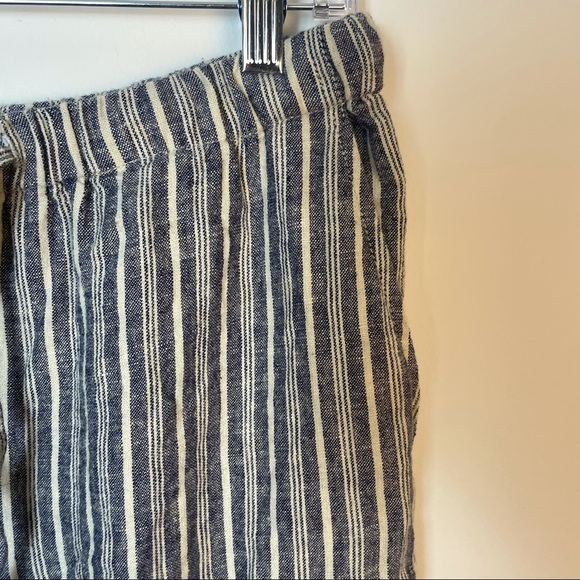 Urban Outfitters Linen Blend Striped Pants Size Medium - Picture 3 of 11